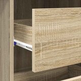  Stol Sonoma hrast 90 x 37.5 x 75 cm Konstruirano drvo | shoptok.hr