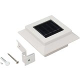 vidaXL Vrtne solarne svjetiljke 12 kom LED kvadratne 12 cm bijele | shoptok.hr