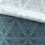 Esposa POSTELJNINA JEROME 140/200 cm saten modra | Shoptok.si