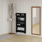 Ormar za cipele s policom 2 pcs Crni hrast 60 x 18 x 60 cm | shoptok.hr