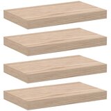  Plutajuće police 4 kom 40x23,5x4 cm od konstruiranog drva | Eponuda.com