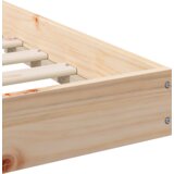 vidaXL Konstrukcija postelje Rjava 180 x 220 cm Trdna borovina | Shoptok.si
