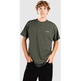 Carhartt WIP Script Embroidery T-shirt opuntia / white Cene
