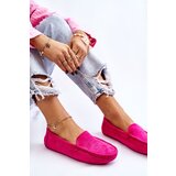 EVENTO PE1 Women’s Loafers Suede Fuchsia Morreno | Shoptok.si