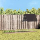  Kletka za zajce srebrna 400 x 100 x 210 cm Cinkana jeklena, (5000204306) Cene