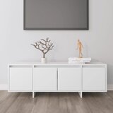 Furnova TV omarica bela 120x30x40,5 cm inženirski les, (21923126) Cene