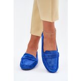 Boto Ladies Suede Moccasins Cobalt Lenvie | Shoptok.si