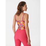 Sinsay Crop top cvjetna uzorka | shoptok.hr