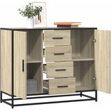  Komoda sonoma hrast 92x35x76 cm izrađeno drvo | shoptok.hr