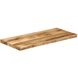 vidaXL Mizna plošča z naravnim robom 90x40x3,8 cm trden robusten mango | Shoptok.si