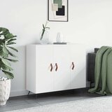 vidaXL Komoda bijela 90x34x80 cm od konstruiranog drva | shoptok.hr