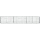  Gabion s žicom debljine 3,5 mm i mrežom 5x10 cm 600x100x100 cm | shoptok.hr