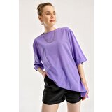Bigdart T-Shirt - Purple - Oversize Cene