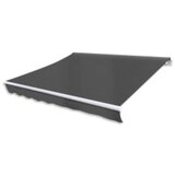 vidaXL Zložljiva tenda z motorjem 600 cm antracit | Shoptok.si