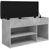 vidaXL klupa za cipele boja betona 82 x 32 x 45 5 cm konstruirano drvo | shoptok.hr