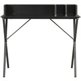 Furnova Pisalna miza črna 80x50x84 cm, (21925447) | Shoptok.si