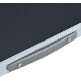  stol za kampiranje sivi aluminijski 240 x 60 cm | shoptok.hr