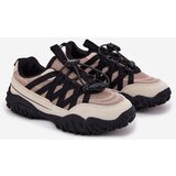 Boto Kids Sneakers With Drawstring Beige Nanelita | Shoptok.si