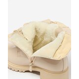 Resti Beige eco leather women's Seddaga bagger boots | Shoptok.si