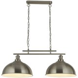 Searchlight Fusion Stropna letev z 2 lučema, satenasto srebrna, senčniki SS, (22100912) Cene