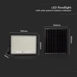 LED spoljni solarni reflektor LED/30W/3,2V 6400K crna + daljinski upravljač | Eponuda.com