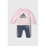 Adidas Trenirka za dojenčka roza barva