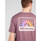 Billabong Majica rumena / lila / mauve / bela | Shoptok.si