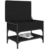  Klupa za cipele crna 62 x 42 x 45 cm od konstruiranog drva | shoptok.hr
