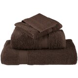 Premium ručnici za ruke SOLUND 4 kom. smeđi 50x100 cm 600 g/m² | shoptok.hr