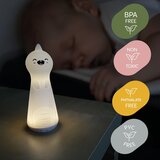 Zopa silikonska LED noćna lampica s baterijskom svjetiljkom – Dino | shoptok.hr
