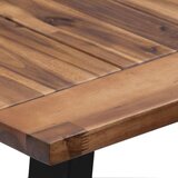 vidaXL Jedilna miza iz trdnega akacijevega lesa 180x90 cm | Shoptok.si