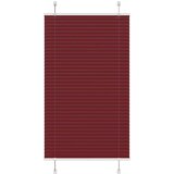  Plisirana zavjesa Bordo crvena 70x100 cm Širina tkanine 69,4 cm Poliester | shoptok.hr