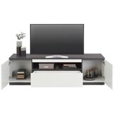 CARRYHOME TV-ELEMENT bela, temno siva | Shoptok.si