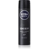 Nivea Men Deep Black Carbon 48H antiperspirant deodorant v spreju 150 ml za moške Cene