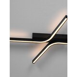 Nova Luce Mat crna LED stropna svjetiljka aluminijska s mogućnosti zatamnjivanja 50x100 cm Akro &amp;ndash; Slike