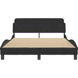  Okvir za krevet Dover Crni 135x190 cm Baršun | Shoptok.si