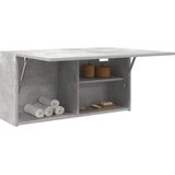  Kupaonski zidni ormarić beton sivi 80x25x40cm konstruirano drvo | shoptok.hr