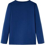  Dječja majica dugih rukava traper-plava 116 | shoptok.hr