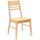  Trpezarijske stolice 2 pcs Prirodna 43 x 54 x 89 cm | Eponuda.com