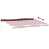 Tenda na ručno uvlačenje s LED bordo 500 x 350 cm | Eponuda.com