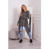 Kesi Graphite hoodie with side zip | shoptok.hr