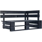  Vrtna sofa od paleta od borovine s crvenim jastucima | shoptok.hr