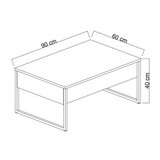 Hanah home Stolić za kavu | shoptok.hr