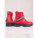 W. POTOCKI Girls' boots Potocki fashion red | Shoptok.si