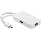 Edimax USB-C to 3-Port USB 3.0 Gigabit Ethernet Hub, EU-4308 | shoptok.hr