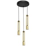  LED luster na sajli BARS 3xGU10/4,8W/230V zlatna/crna | Eponuda.com