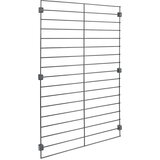 Metaltex Črna kovinska konzola za sistem modularnih polic Mural – | Shoptok.si