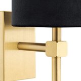  Argon 8035 - Zidna lampa ABRUZZO 1xE14/7W/230V mesing/crna | Eponuda.com