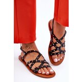 Boto Women's Sandals With Ornaments Black Alemona | ePonuda.com