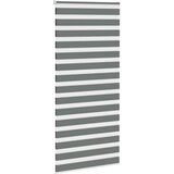vidaXL Zebra senčilo temno sivo 105x230 cm tkanina širina 100,9 cm | Shoptok.si